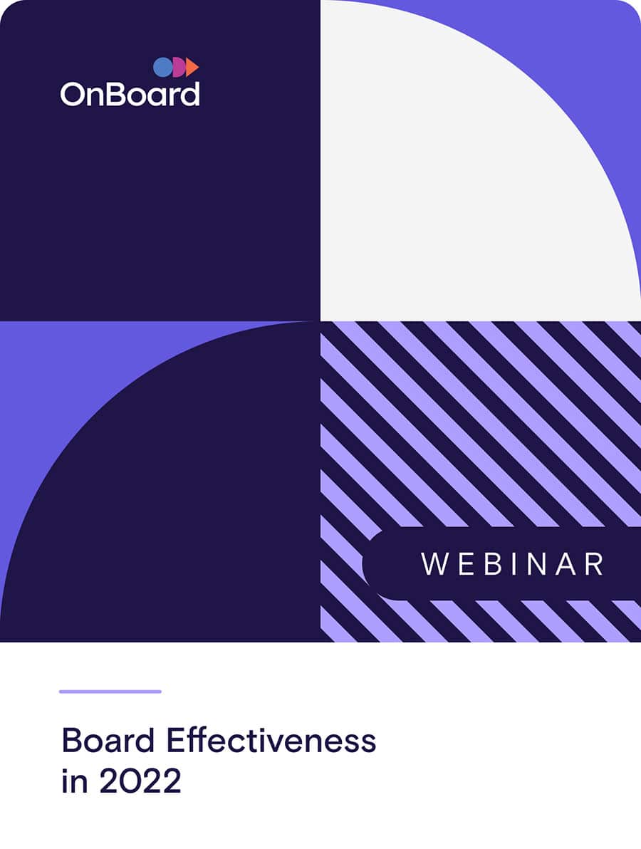 Board Effectiveness in 2022